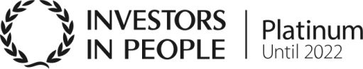 Image/Logo related to 'Investors In People – Platinum Until 2022'